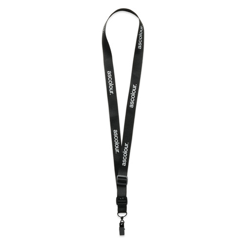 BLACK asc-lanyard-black